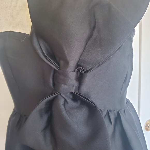 Petal & Pup Black Strapless Dress - Picture 4 of 12